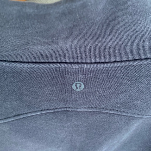(A11) Lululemon Thick Fleece Half Zip, Black, Size M/L - Picture 9 of 13